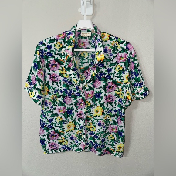 Victoria Secret ‎ vintage golden label PJ Top and shorts set size Large - Picture 2 of 12